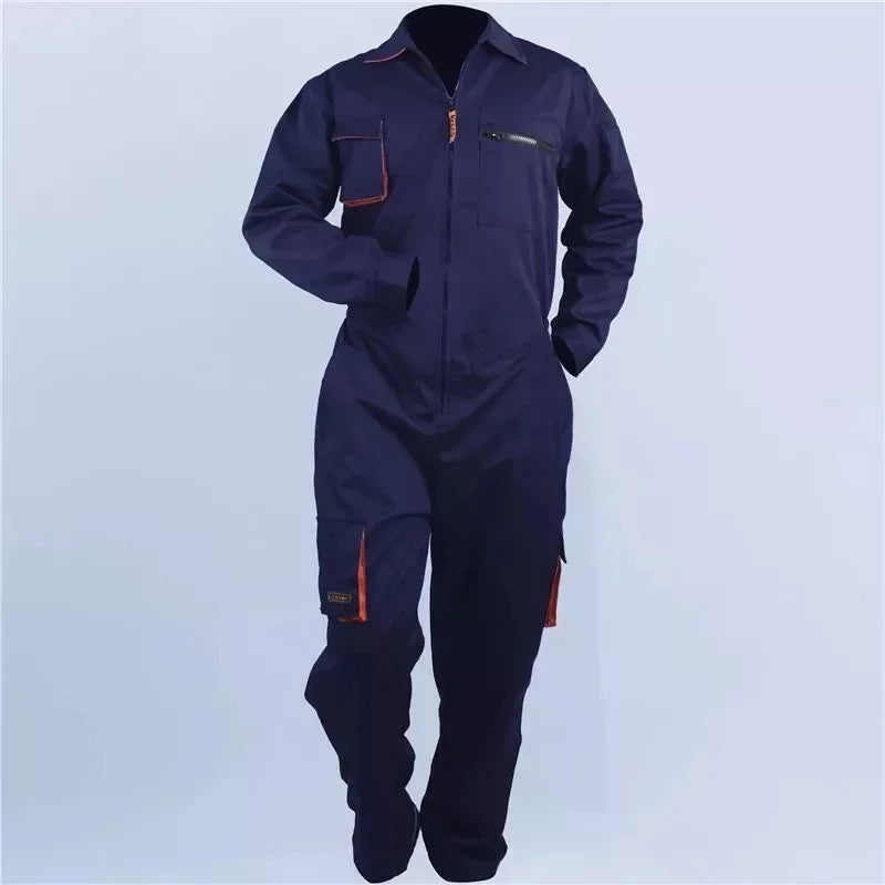 New Work Overall Uniform Men Women Working Coveralls Welding Suit Car Repair Workshop Mechanic Plus Size Clothes Quick Pick Grocers