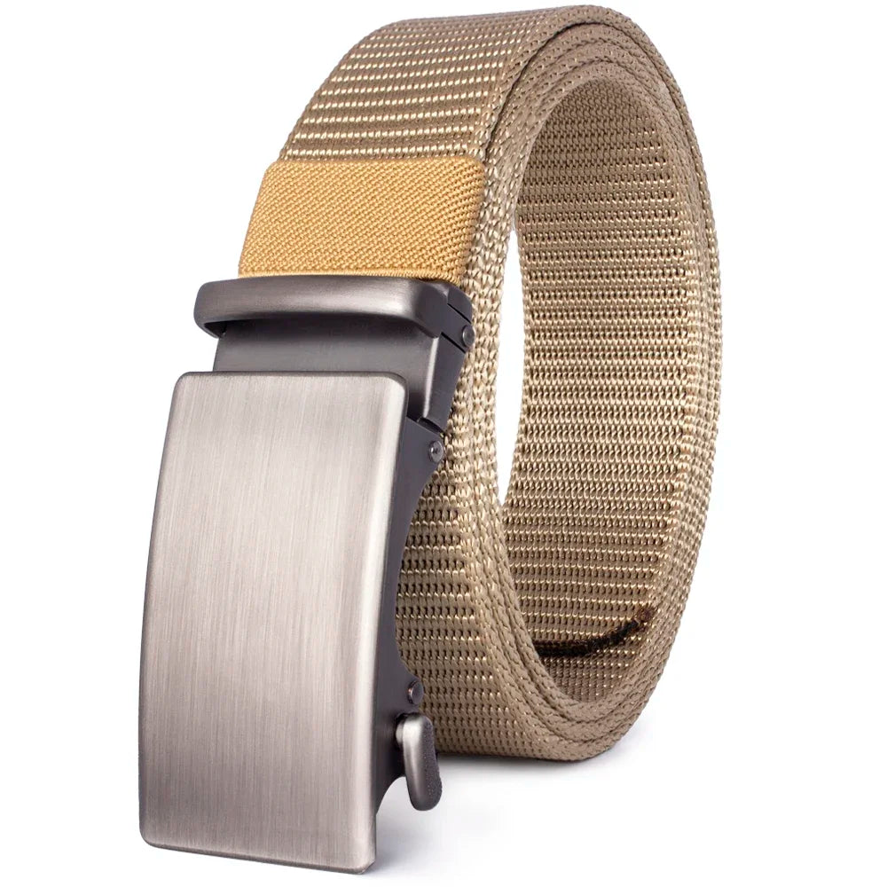Automatic Buckle Light Comfortable Nylon Military Belt Outdoor Hunting Multifunctional Tactical Canvas Belt High Quality Men Bel Quick Pick Grocers