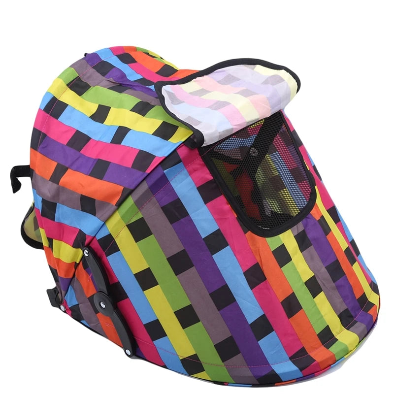 Baby Stroller Sunshield Shade Protection Hood Canopy Cover Prams Stroller Accessories Visor Sitting and Lying Shade Purest Peak