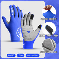 Vilico Professional Outdoor Cycling Gloves With Sensitive Touch Screen Shock Absorption Anti Slip Wear-resistant Riding Gloves Quick Pick Grocers