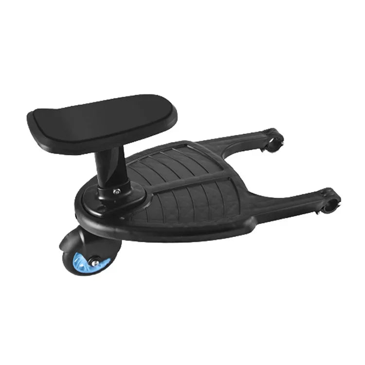 Universal Strollers Step Board Adapter with Seat Second Child Jogger Twins Scooter Baby Pram Hitchhiker Bumper Purest Peak