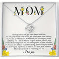 Sentimental To My Mom Necklace - Perfect Mom Gift From Daughter for Birthday, Mother's Day, Christmas - Show Your Love Quick Pick Grocers