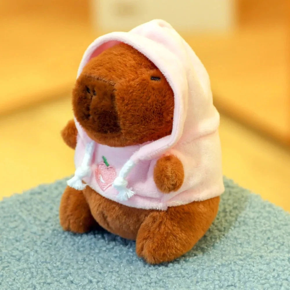Cute Capybara Plush Toy Hoodie – Small Winged Stuffed Doll for Kids Econic Blanks