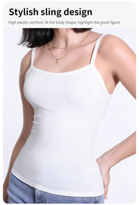 3/6 Pcs Ladies' Summer Korean Version Of Suspender Vest With Solid Color Foundation Joker Sexy Suspender Top Slim And Thin Teen Quick Pick Grocers