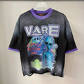 2026 New Fashion Streetwear Shinning Diamond Baggy Tshirts for Men and Women Short Sleeve Rhinestone Cotton Top Tees Oversized Quick Pick Grocers