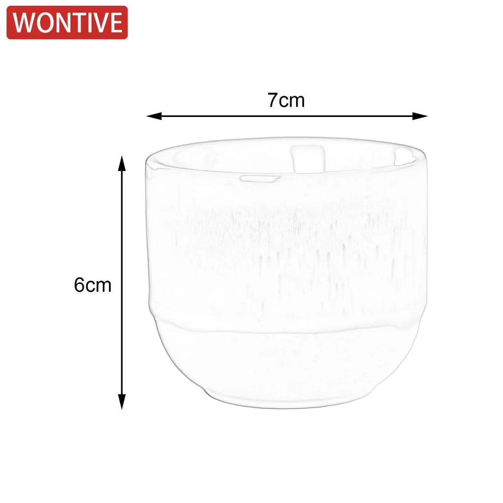 Kiln Change China Ceramic Tea Cup Pottery Jianzhan Drinkware  Temmoku Glaze Porcelain Kung Fu Cups Set for Water Latte Milk Quick Pick Grocers