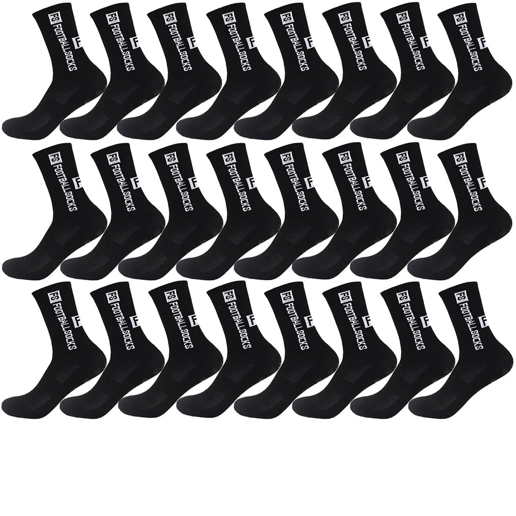 Football Socks Non Slip Grip for Men Women Basketball Baseball Soccer Cycling Running Hiking Tennis Skateboard Exercise Quick Pick Grocers