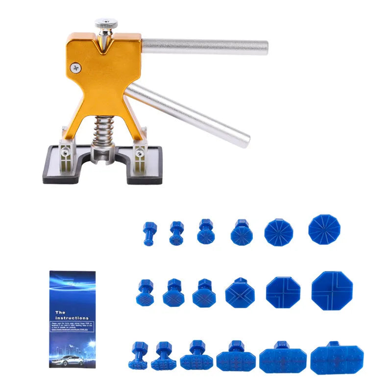 Car Body Sheet Metal Paintless Dent Plastic Puller Kit Auto Hail Pit Removal Repair Tools Hot Multiple Sizes Suction Cup Set Quick Pick Grocers
