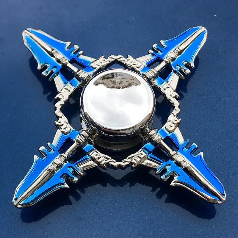 Creativity Hand Spinner Gun Zinc Alloy Metal Fidget King of Glory Weapon Series Kids Stress Relief Funny Toys Econic Blanks