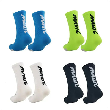 Unisex Sports Compression Socks 1 Pair Moisture-Wicking Breathable for Cycling Hiking Running Basketball Quick Pick Grocers