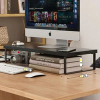 Computer Monitor Elevated Monitor Base Home Office Storage Rack Computer Desktop Creative Storage Rack Office Storage Supplies Quick Pick Grocers