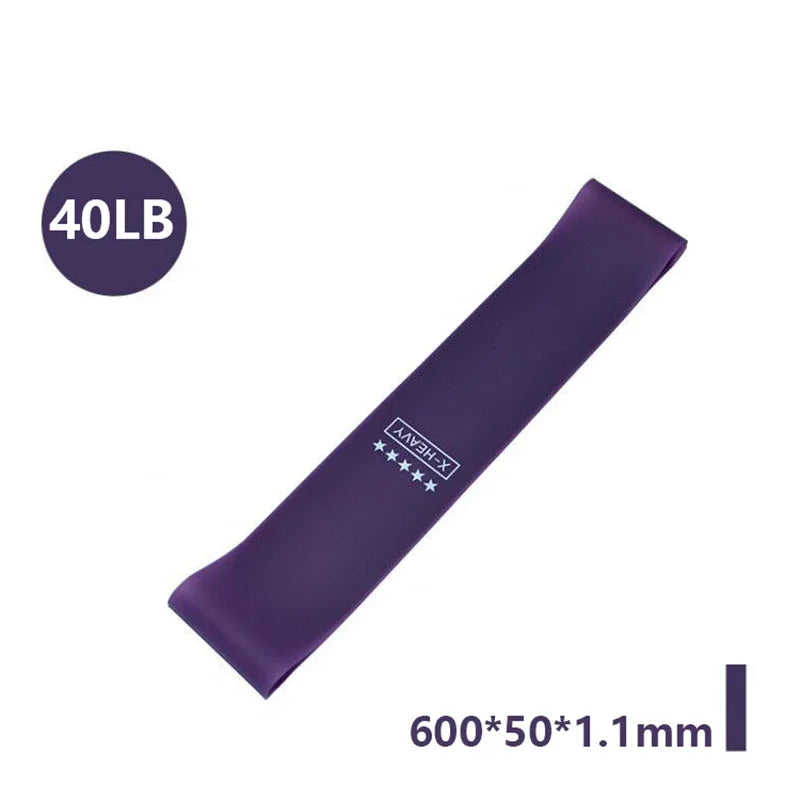 Portable Fitness Workout Equipment Rubber Resistance Bands Yoga Gym Elastic Gum Strength Pilates Crossfit Women Weight Sports Econic Blanks