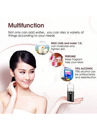 USB Mist Facial Sprayer  Humidifier Rechargeable Nebulizer Face Steamer Moisturizing Beauty Instruments Face Skin Care Tools Quick Pick Grocers