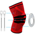 Knee Brace Knee Support Knee Pads Knee Compression Sleeve for Running Meniscus Tear Arthritis Joint Pain Relief Men Women Quick Pick Grocers
