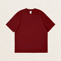 Pure White 260g Heavy T-shirt Men's Summer Pure Cotton Short-sleeved New Men's and Women's Streetwear Quick Pick Grocers