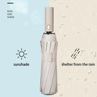 Reinforced 24-Bone Umbrella, Men's Business Strong And Durable Wind-resistant Umbrella, Anti-UV Sunscreen Umbrella Women's Sunny Quick Pick Grocers