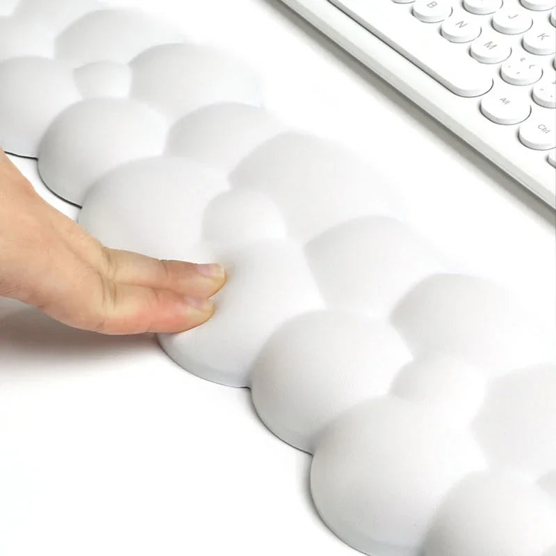 Mouse pad with wrist rest keyboard cloud anti-slip desktop office gamer mouse wrist rest Ergonomic keyboard mouse pad wrist rest Quick Pick Grocers
