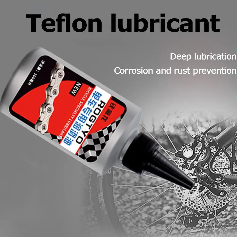 100ml Bicycle Chain Lubricant Special Dry Weather MTB Race Bike Oil for Fork Flywheel Cycling Daily Maintenance Accessories Quick Pick Grocers