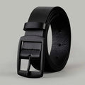 New Luxury Belt for Men PU Leather Belt Metal Pin Buckle High Quality Famous Brand Designer Waist Strap Belt for Jeans Plus Size Quick Pick Grocers