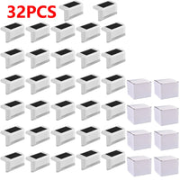 Warm White LED Solar Step Lamp Path Stair Outdoor Garden Lights Waterproof Balcony Light Decoration for Patio Stair Fence Light Econic Blanks
