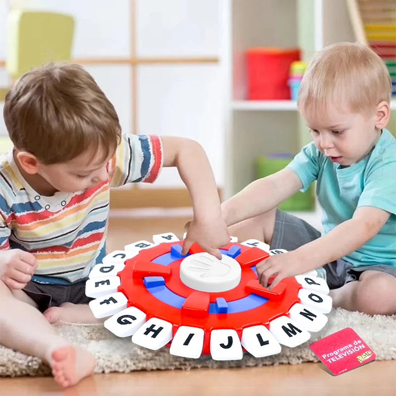 Spanish Basta Game Fast-paced Family Gathering Letter Toys For Adults Children Letters Learning Lengua española Juegos De Mesas Econic Blanks