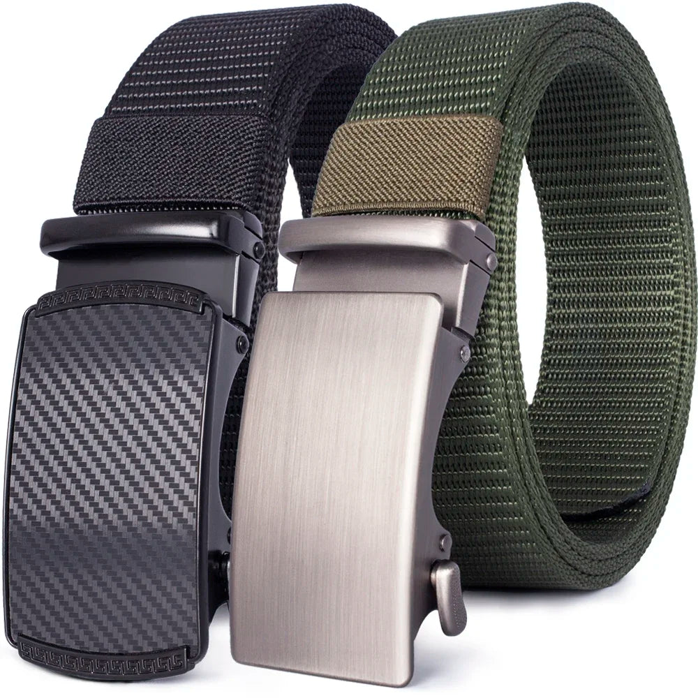 Automatic Buckle Light Comfortable Nylon Military Belt Outdoor Hunting Multifunctional Tactical Canvas Belt High Quality Men Bel Quick Pick Grocers