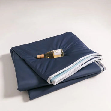 Cooling Blanket for Bed Silky Air Condition Comforter Lightweight Cooled Summer Quilt with Double Side Cold & Cooling Fabric Quick Pick Grocers