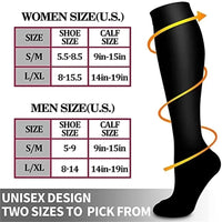 Compression Socks Varicose Veins Men's And Women's Sports Socks Football 20-30 Mmhg Elastic Anti Fatigue Pain Relief Wholesale Quick Pick Grocers
