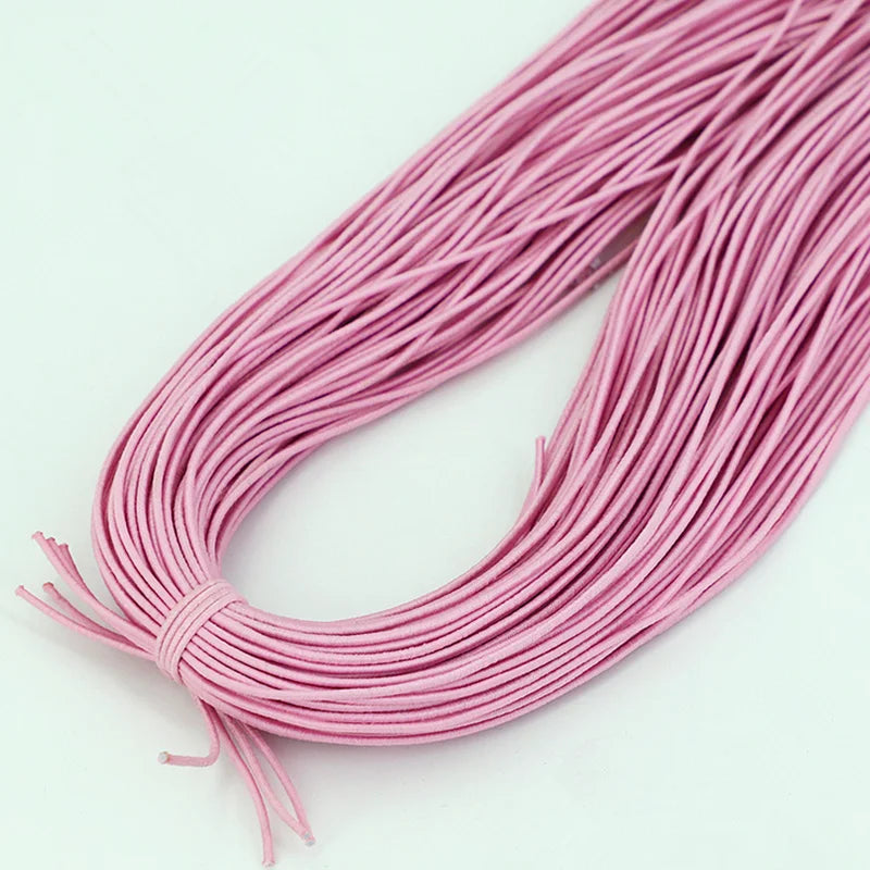 1.0/ 1.2/ 1.5/ 2.0/ 2.5mm Elastic Band Elastic Thread DIY Handmade Beaded For Jewelry Making Sewing Accessories DIY Econic Blanks