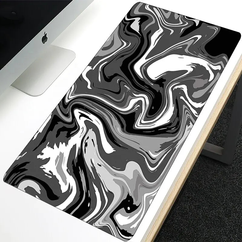Strata Liquid Mouse Pad Computer Laptop Anime Keyboard Mouse Mat Mousepad Keyboards Gamers Decoracion Desk Mat Quick Pick Grocers