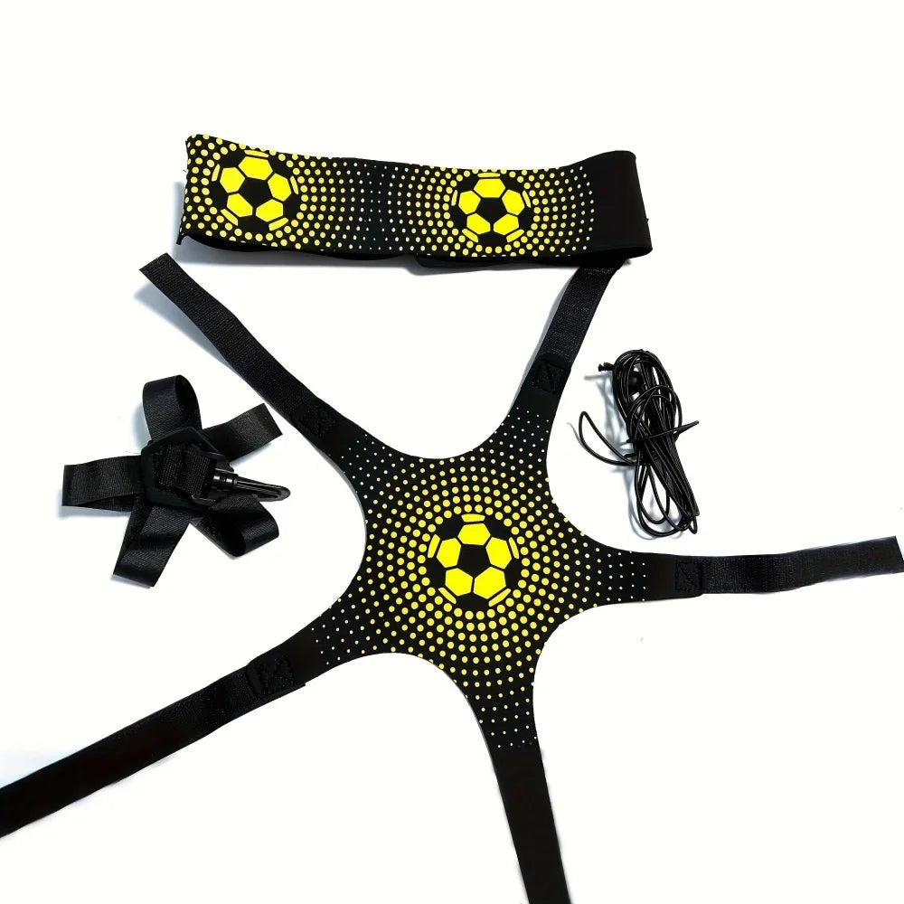 1 Set of Football Training Dribbling Bands, Rebound Practice Bands, Football Dribbling Equipment Training Tools, Suitable for Beginners Quick Pick Grocers