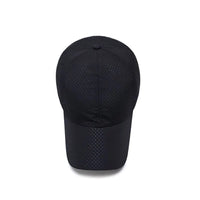 Hat Men Spring Summer Solid Color Mesh Cap Baseball Cap Women Autumn Korean Edition Sunscreen Hat Mesh Breathable Peaked Cap Quick Pick Grocers