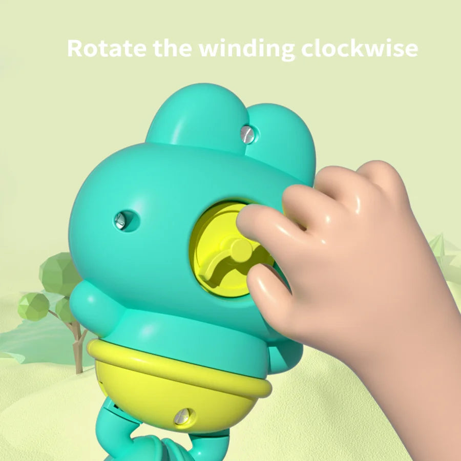 Children's bath toys - Clockwork frogs that float and swim Econic Blanks