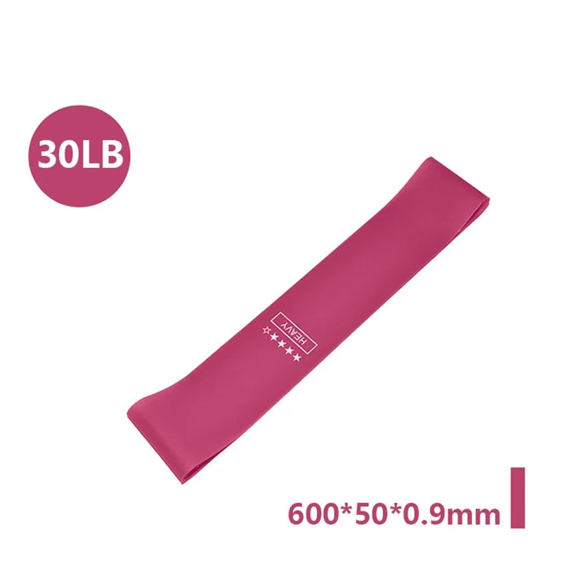 Portable Fitness Workout Equipment Rubber Resistance Bands Yoga Gym Elastic Gum Strength Pilates Crossfit Women Weight Sports Econic Blanks