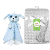 Personalized Newborn Baby Blanket with Name Custom Stroller Sleeping Dolls Animal Security Towel Gift Set for Baby Shower Gifts Purest Peak