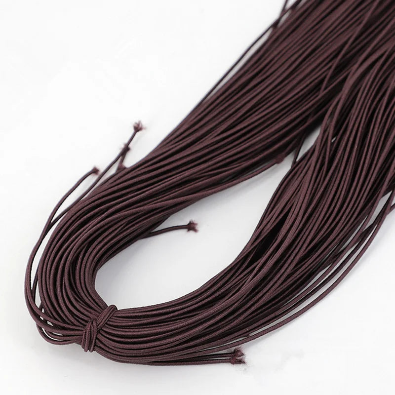 1.0/ 1.2/ 1.5/ 2.0/ 2.5mm Elastic Band Elastic Thread DIY Handmade Beaded For Jewelry Making Sewing Accessories DIY Econic Blanks