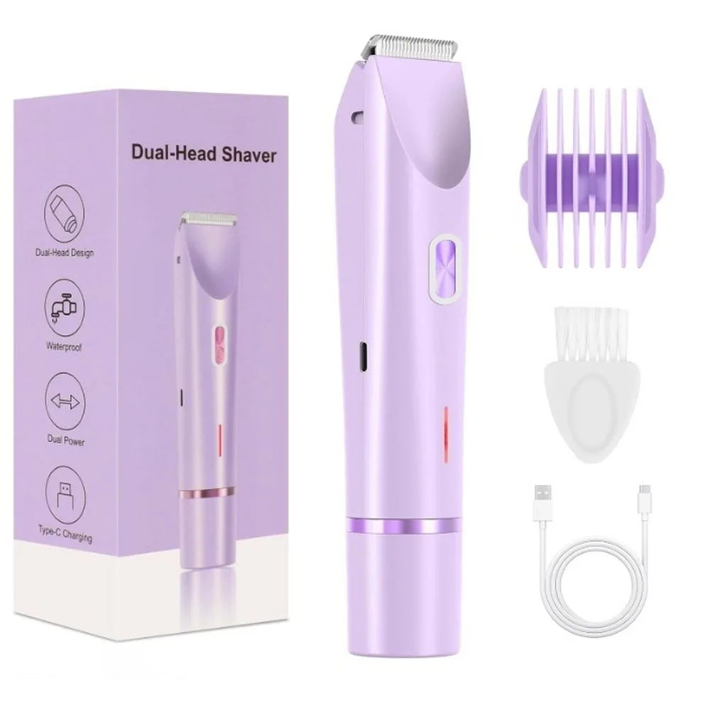 Electric Razor Woman Shaver Painless Mustache Epilator Leg Bikini Body Hair Trimmer for Women Facial Epilator Hair Remover Quick Pick Grocers