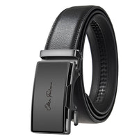 Fashion Designer Belt for Men High Quality Genuine Leather Men Belt Alloy Buckle Automatic Belt Business Belt Men Quick Pick Grocers