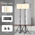 LED Video Lights Conference Photography Lighting Selfie Light Photo Studio Lamp With Tripod for Shoot Live Streaming TikTok Zoom Quick Pick Grocers