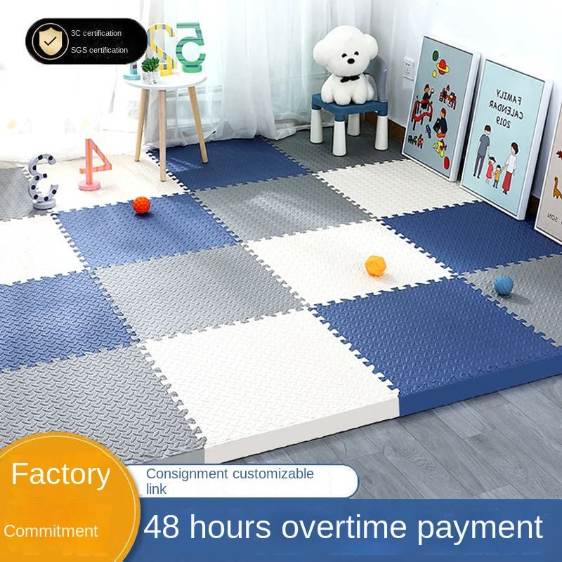 16pcs 30*30cm Puzzle Mat For Children Thick Baby Play Mat Kids Carpet Mats EVA Foam Rug Children Room Activities Mat For Baby Quick Pick Grocers