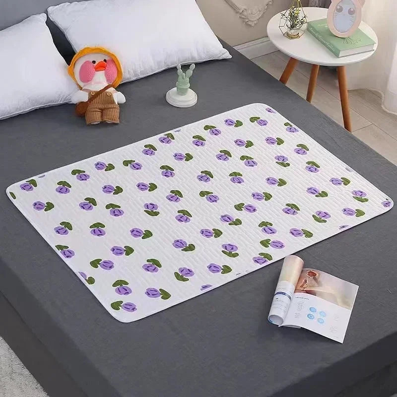 Reusable Waterproof Bed Pad Mattress Protector Cover Quick Pick Grocers