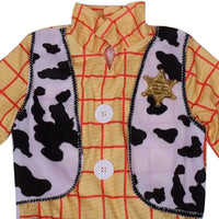 4-12Y Boys Cowboy Woody Cospaly Costume Anime Character Adventure Costume Halloween Kids Performance Costume Quick Pick Grocers