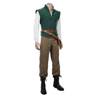 Flynn Rider Tangled Rapunzel Cosplay Costume Adult Carnival Uniform Halloween Anime Halloween Costumes Quick Pick Grocers