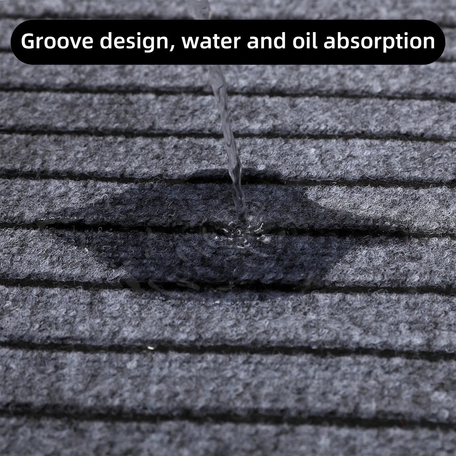 Seven-stripe high-quality doors, door-rubbing feet, scraping mud, floor mats, kitchen mats, water-absorbing, non-slip carpet Quick Pick Grocers
