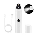 New Electric Pet Nail Grinder – USB Rechargeable LED Dog & Cat Clippers Econic Blanks