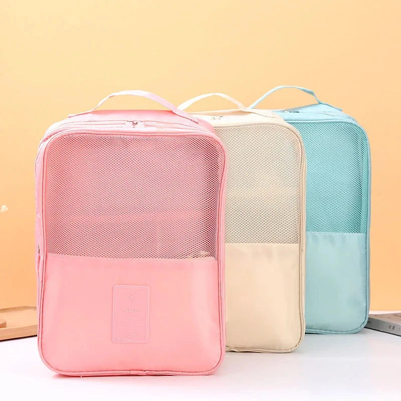 High Quality Portable Travel Shoe Bag Underwear Clothes Bags Shoe Organizer Storage Bag Multifunction Travel Accessories Econic Blanks