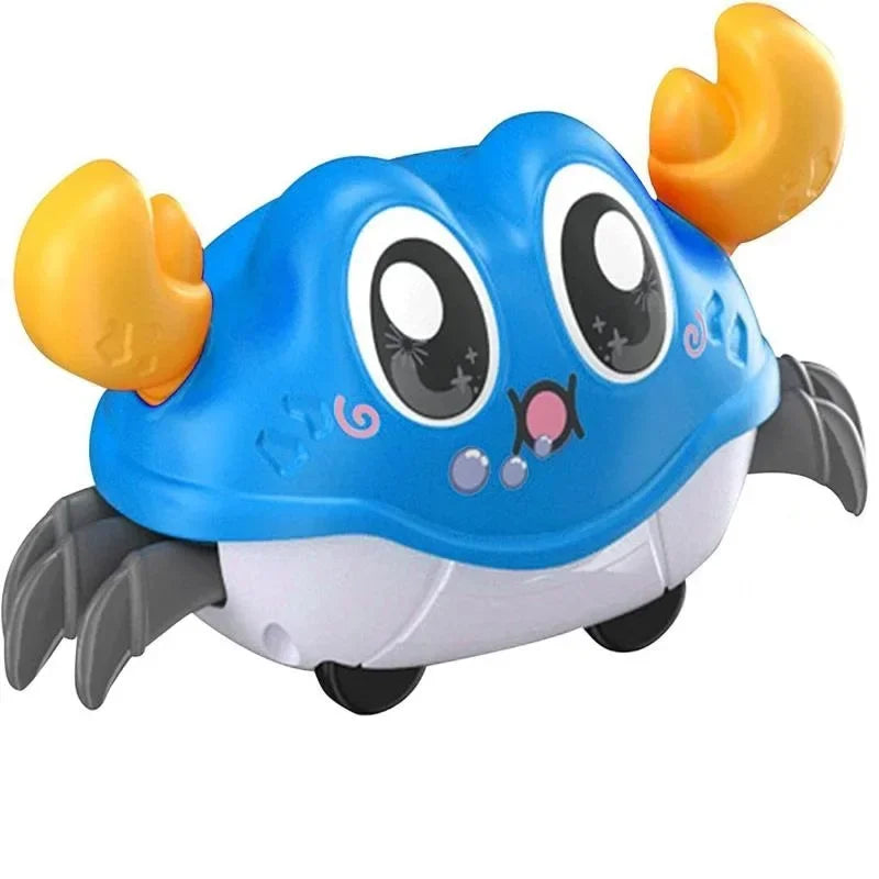 Children's Fun Double Return Force Left and Right Shake Simulation Crab Toy Baby Running Bubble Simulation Crab Crab Crawling Econic Blanks
