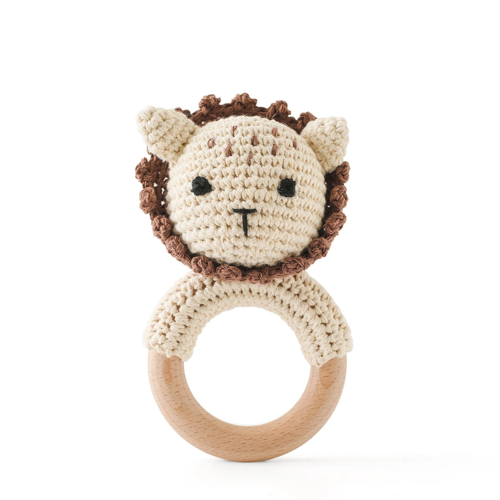 Baby Toys Crochet Animal Rattle Cartoon Music Rattle Toys for Baby Kawaii Teether Rattle Baby Toy 0 12 Months Montessori Toys Purest Peak