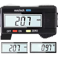 150mm 100mm Electronic Digital Caliper Carbon Fiber Dial Vernier Caliper Gauge Micrometer Measuring Tool Digital Ruler Econic Blanks