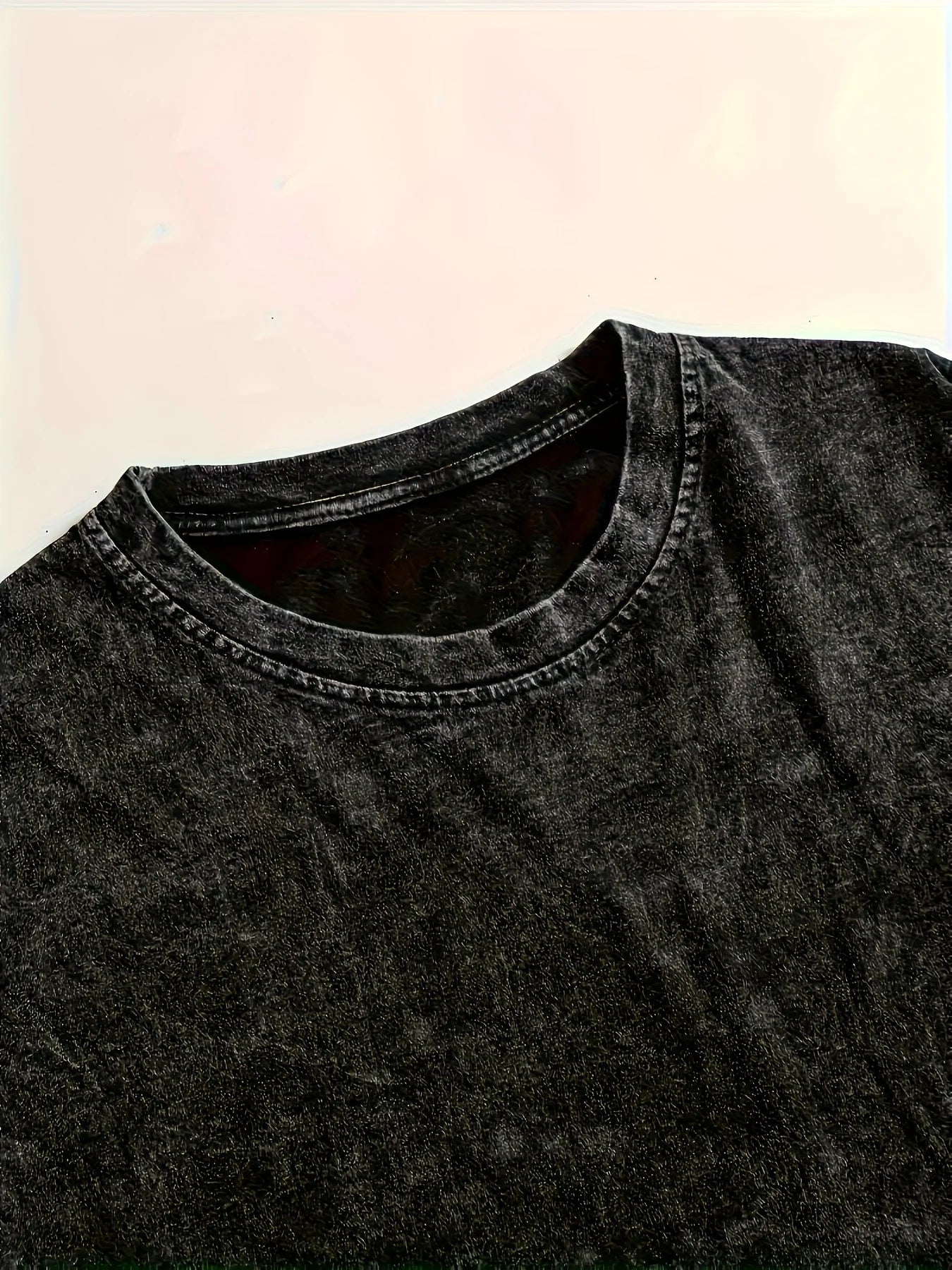 Washed Trendy Cool Print 100%Cotton Men Woment T-shirt Summer Autumn Daily Outdoor Sports Party Casual Loose Street Short Sleeve Quick Pick Grocers